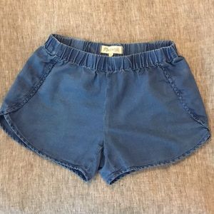 Chambray shorts